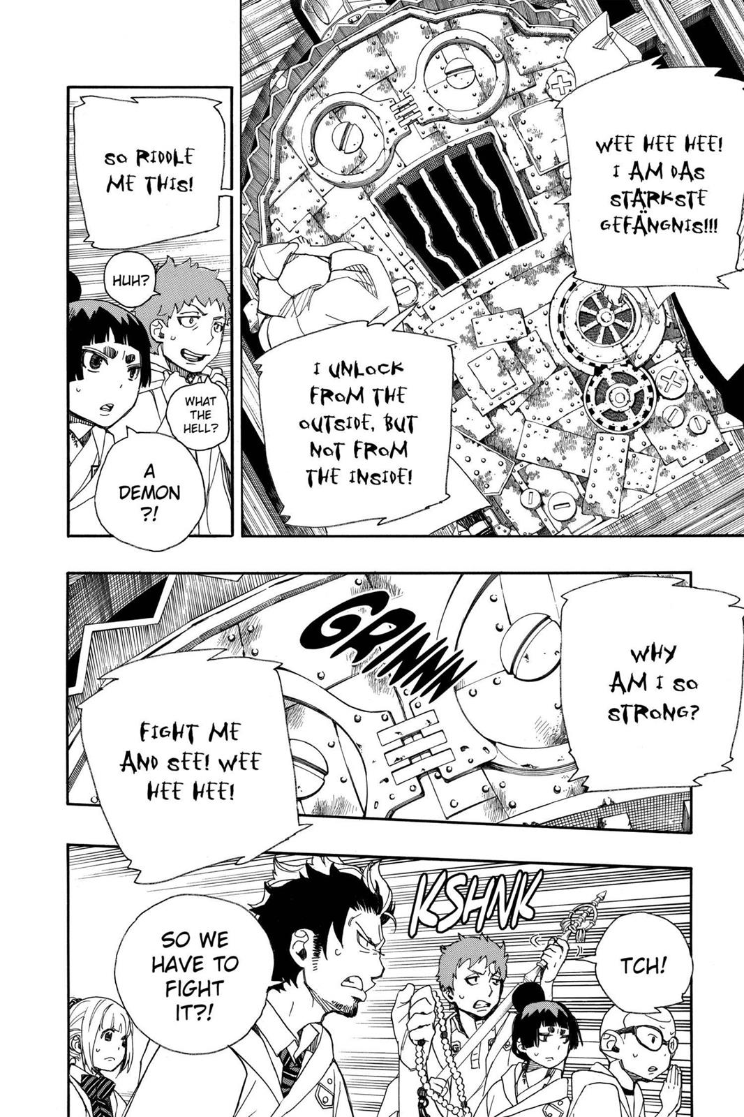Blue Exorcist Chapter 26 - Page 22