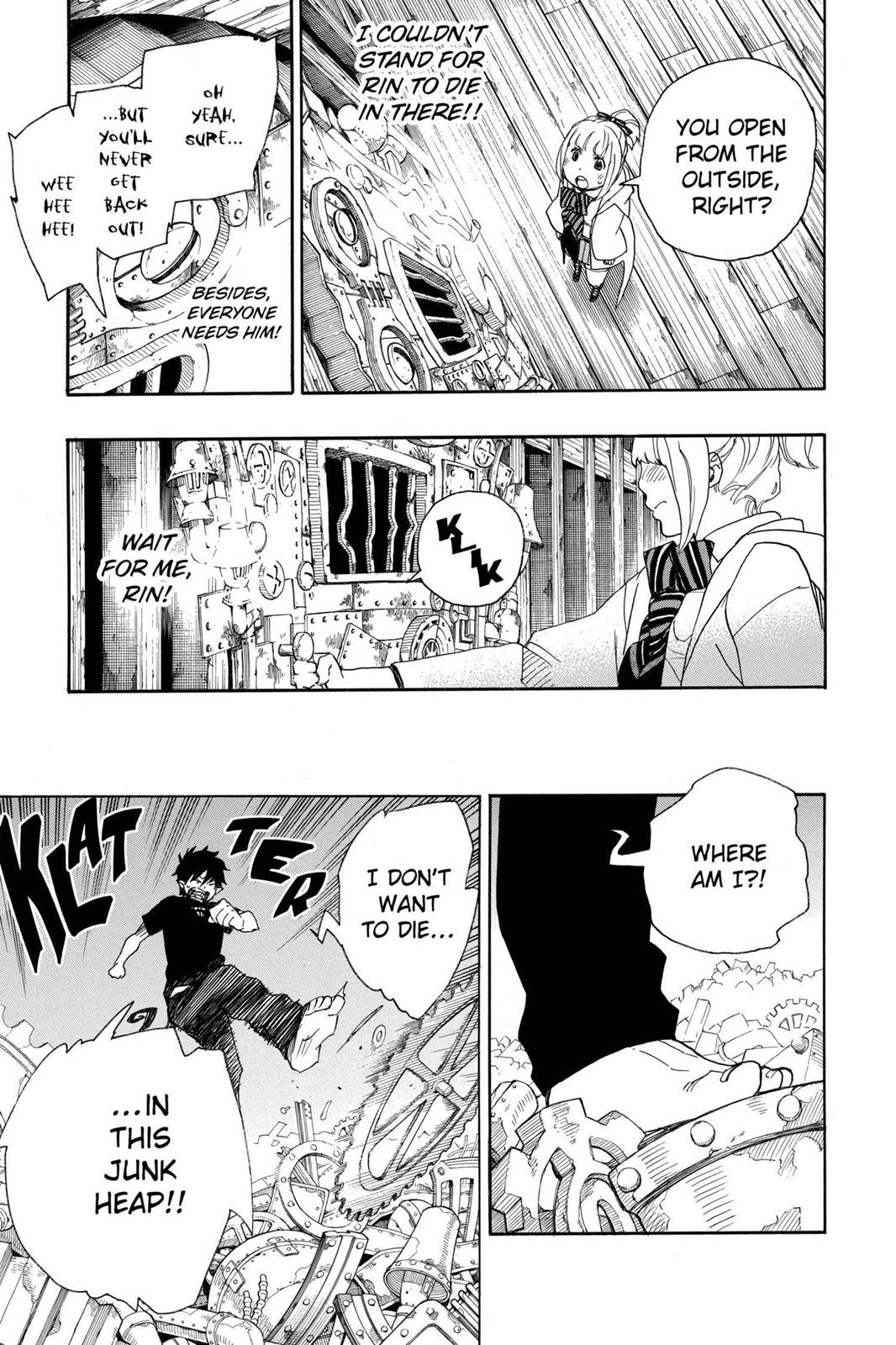 Blue Exorcist Chapter 26 - Page 25