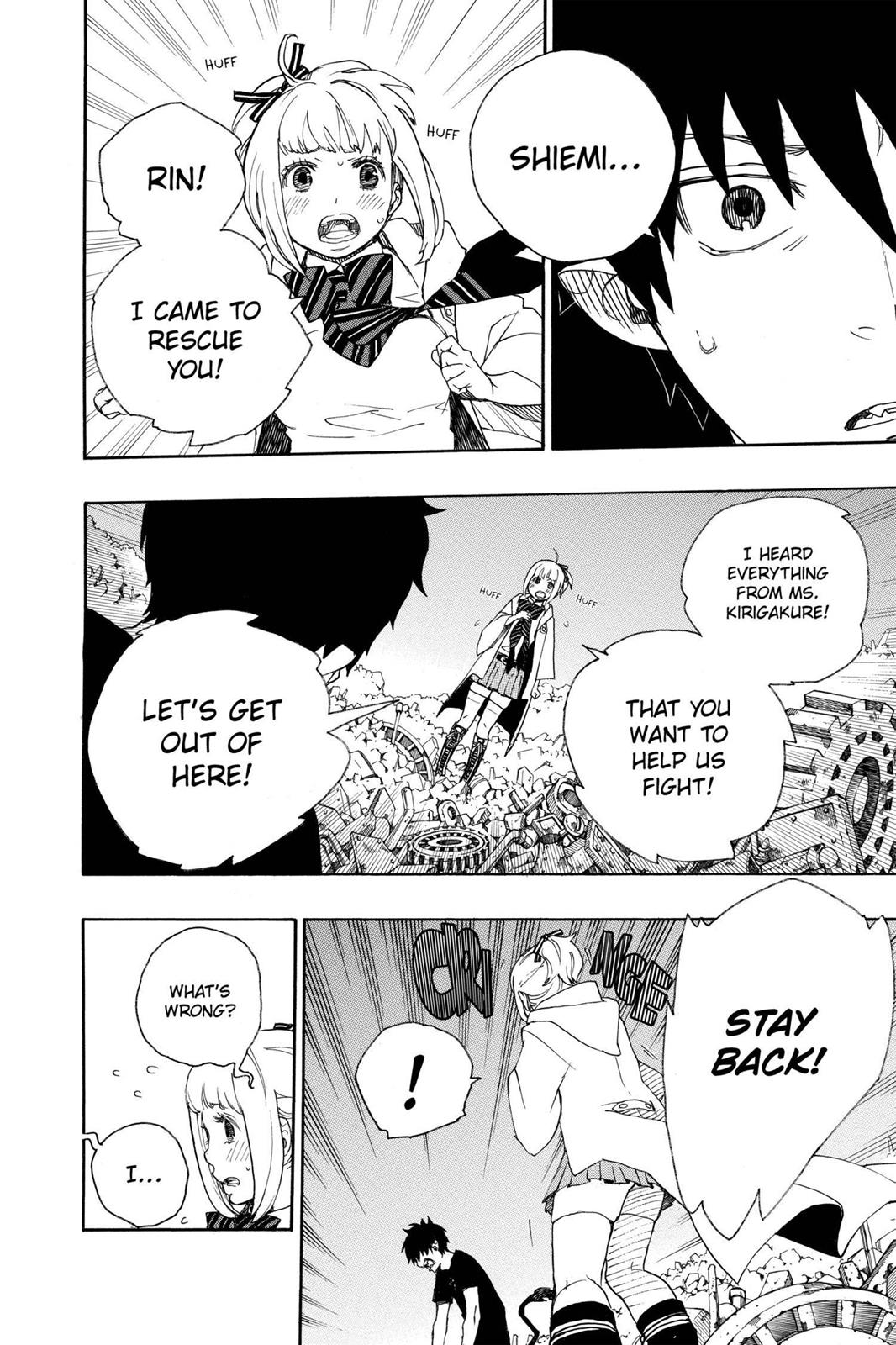 Blue Exorcist Chapter 26 - Page 28