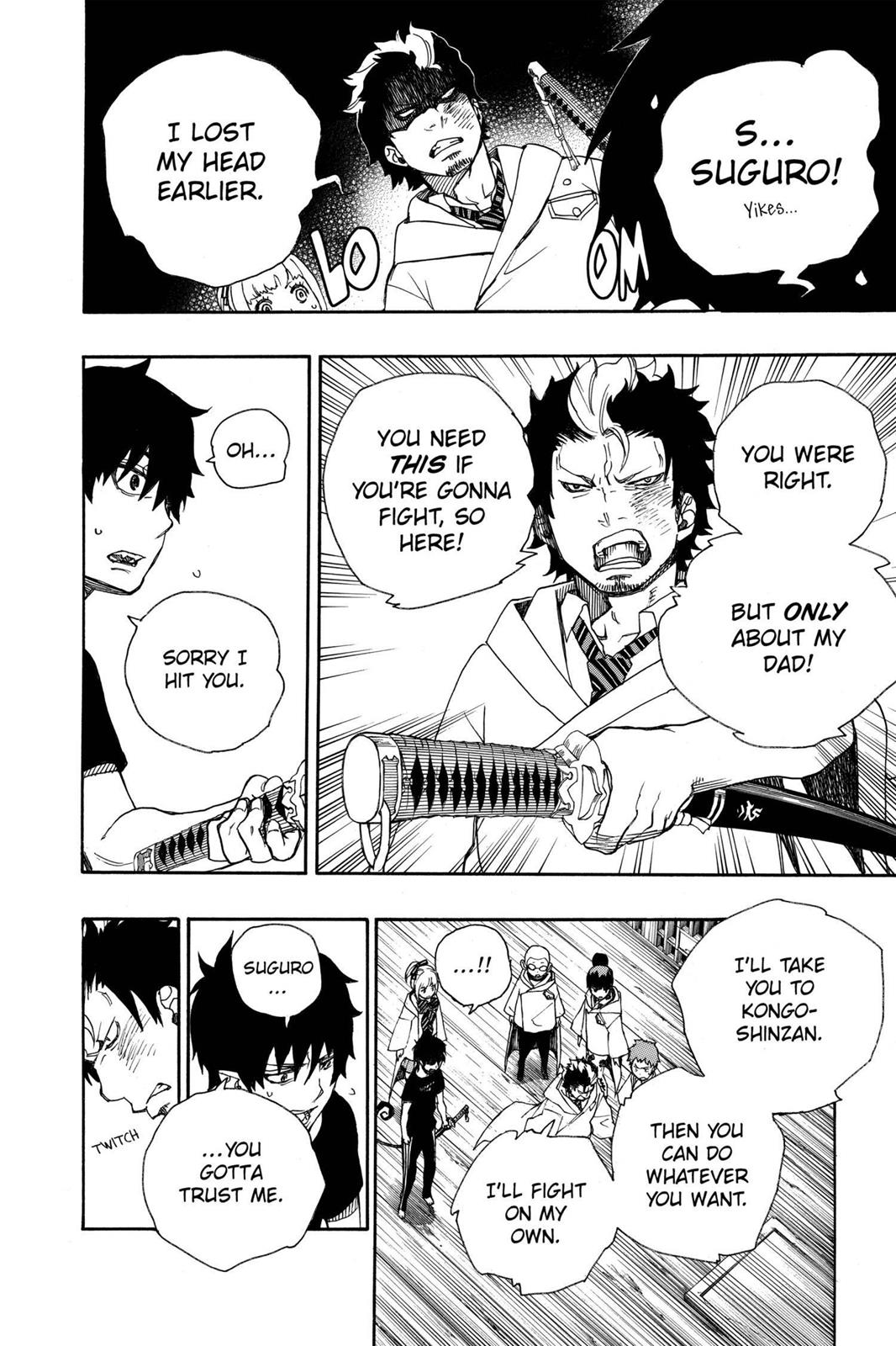 Blue Exorcist Chapter 26 - Page 36