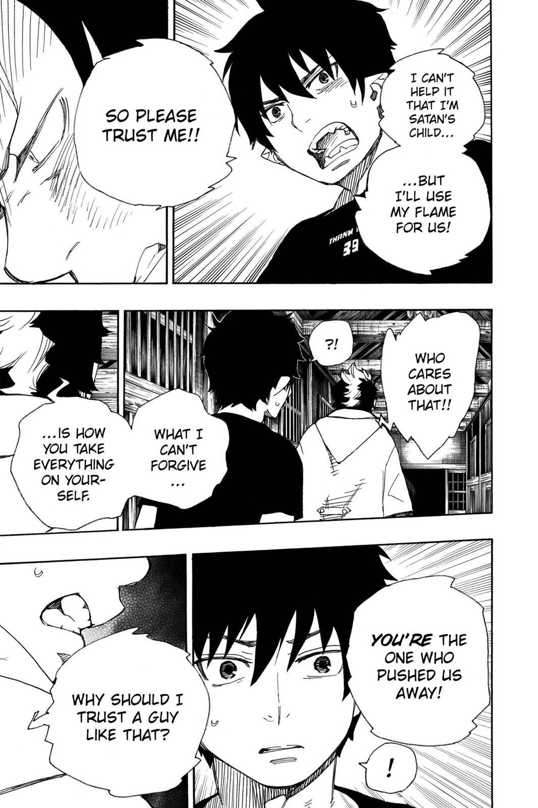 Blue Exorcist Chapter 26 - Page 37