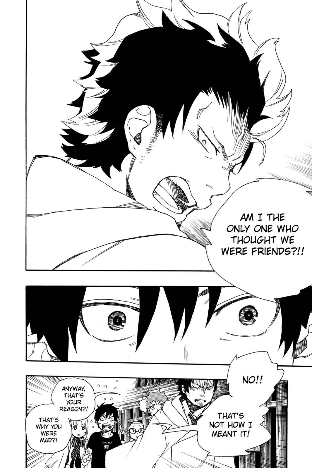 Blue Exorcist Chapter 26 - Page 38