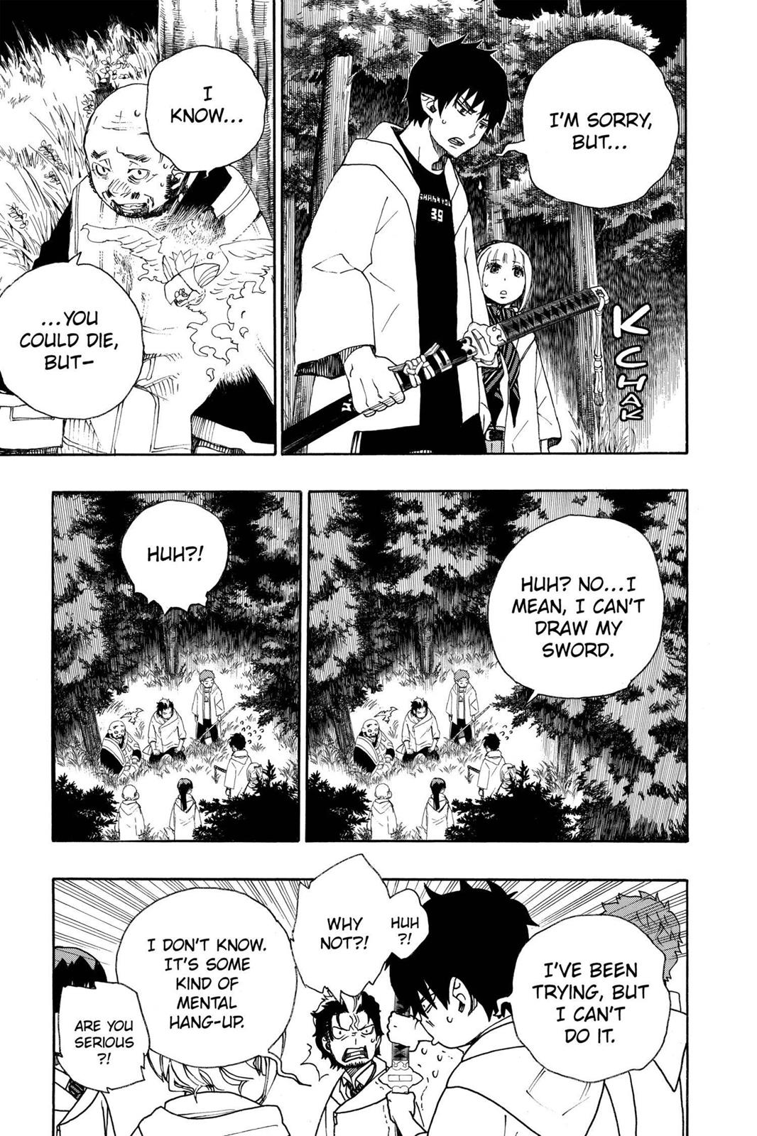 Blue Exorcist Chapter 27 - Page 20