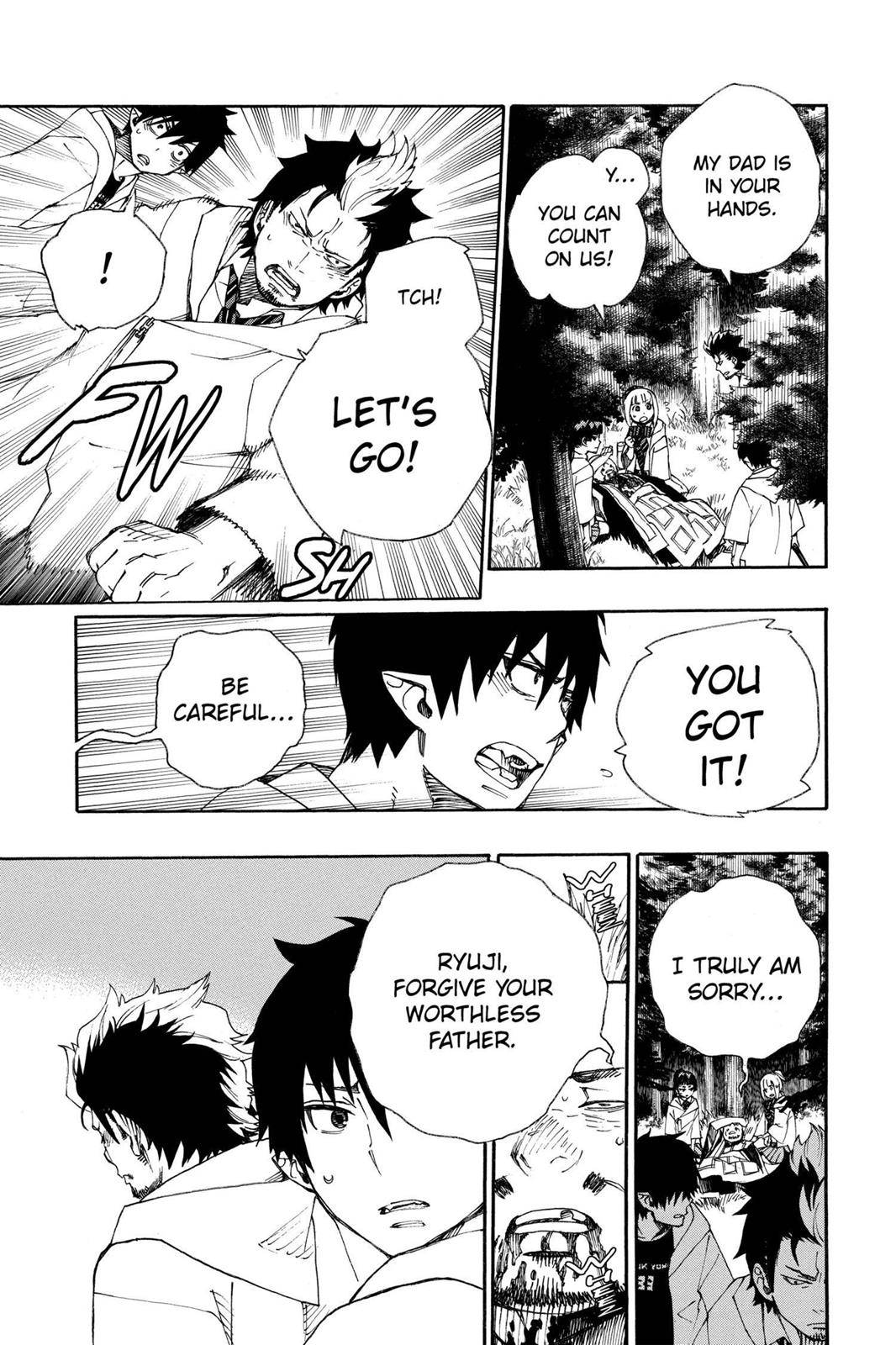 Blue Exorcist Chapter 27 - Page 34