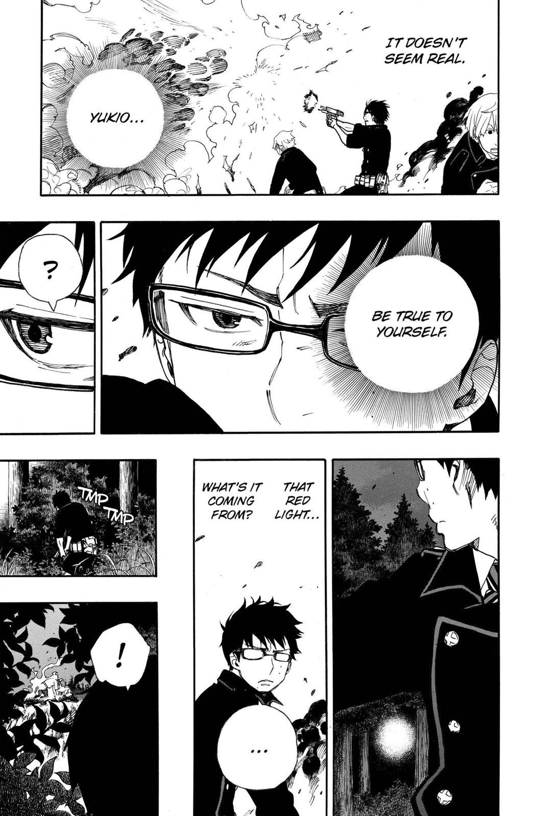Blue Exorcist Chapter 27 - Page 38