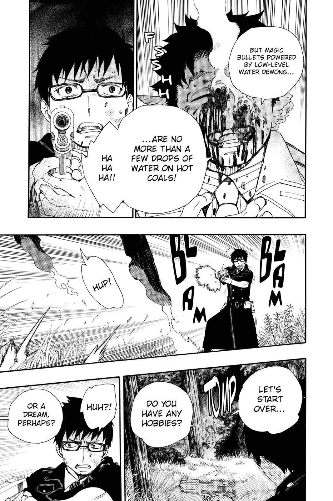 Blue Exorcist Chapter 28 - Page 25
