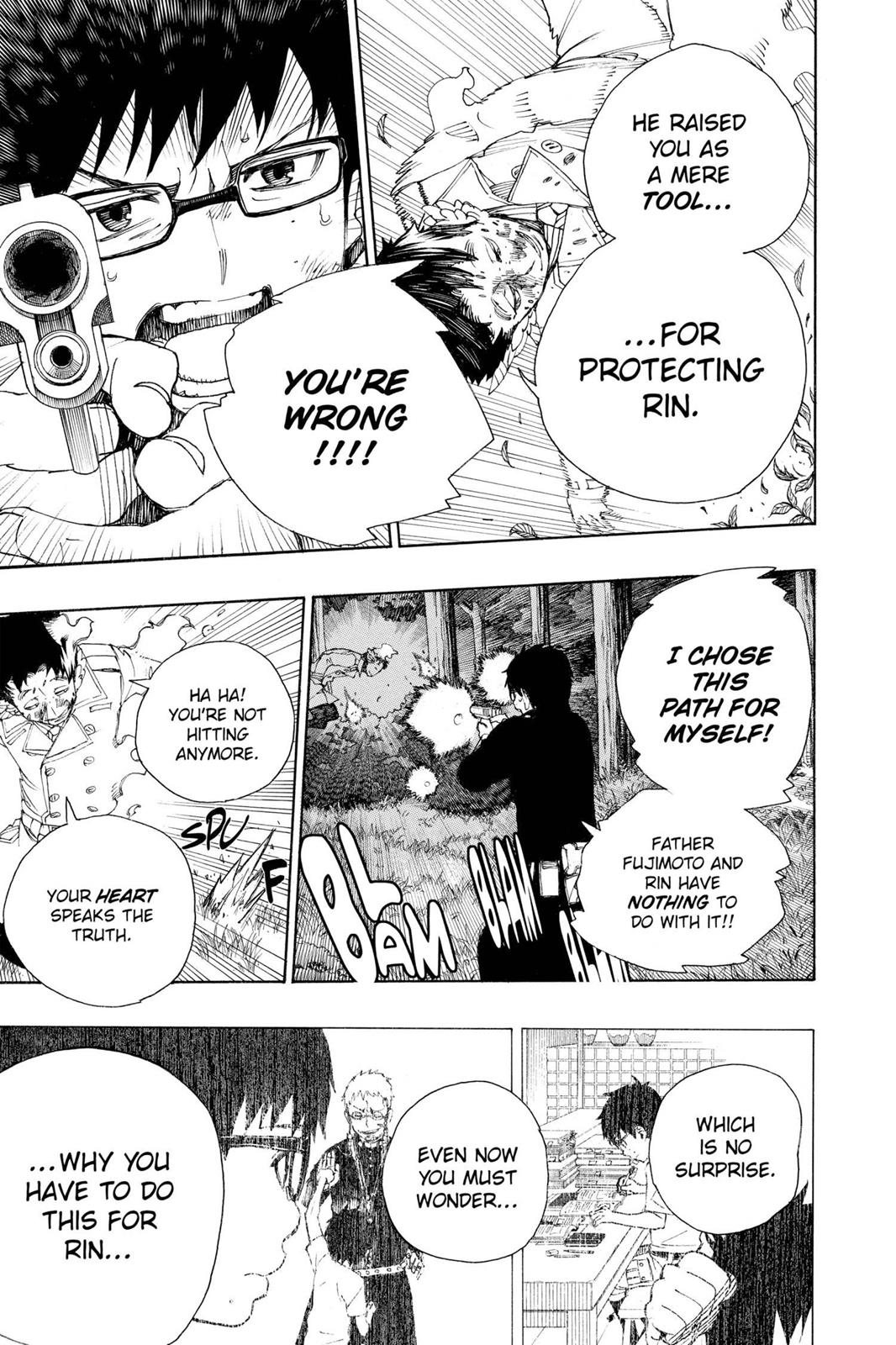 Blue Exorcist Chapter 28 - Page 29