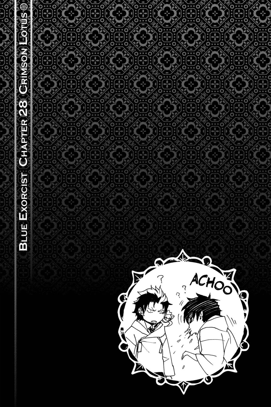 Blue Exorcist Chapter 28 - Page 32