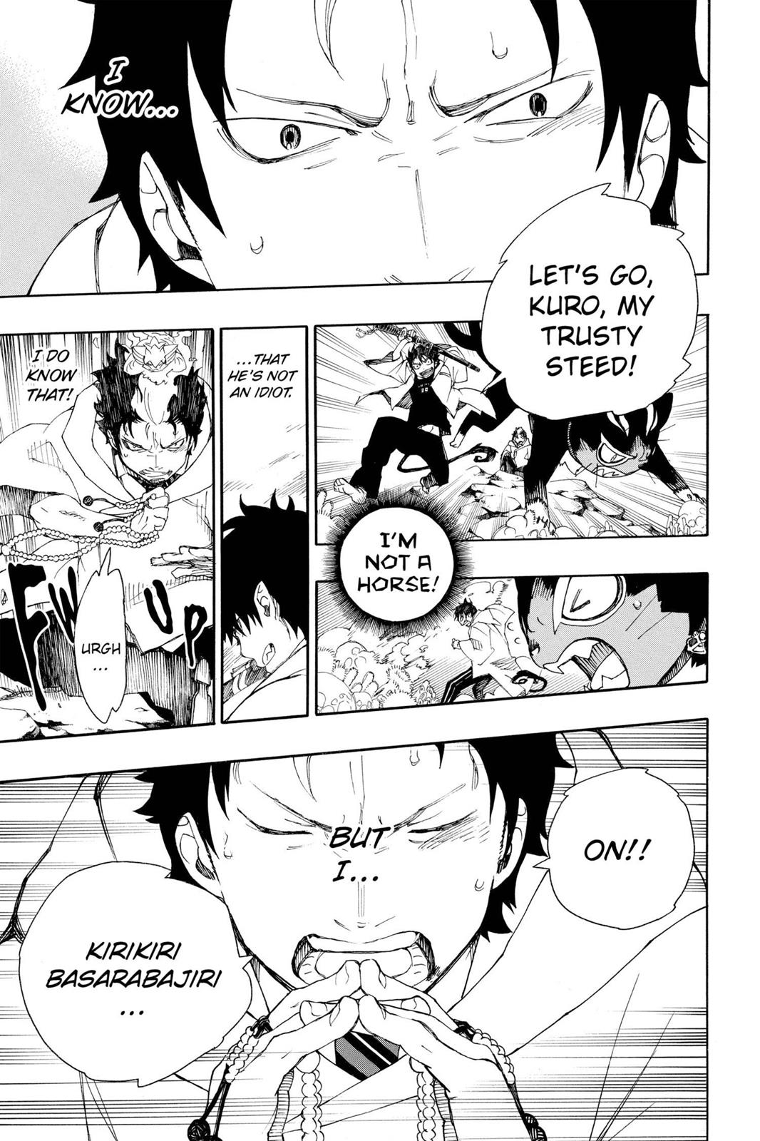 Blue Exorcist Chapter 29 - Page 9