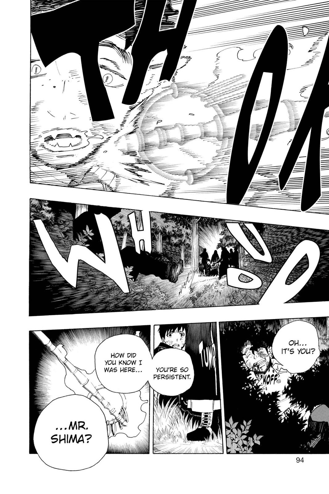 Blue Exorcist Chapter 30 - Page 35