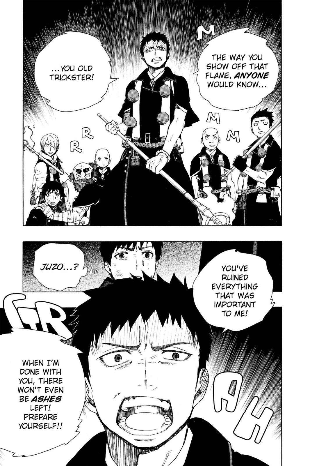 Blue Exorcist Chapter 30 - Page 36