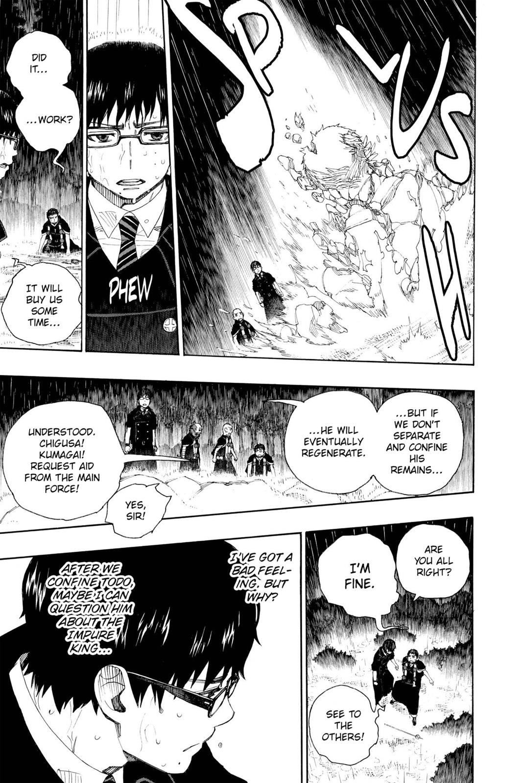Blue Exorcist Chapter 31 - Page 25