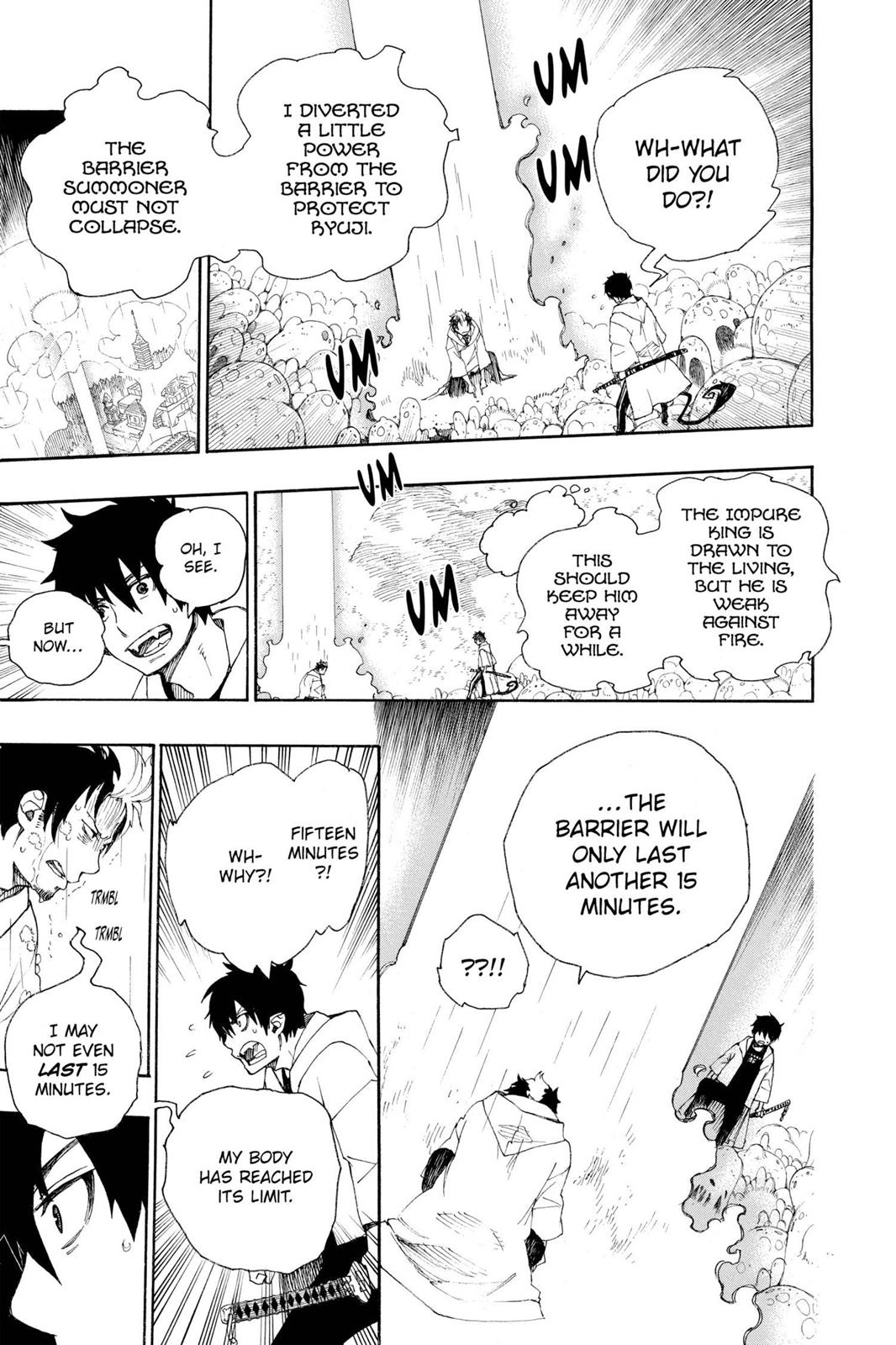 Blue Exorcist Chapter 32 - Page 3