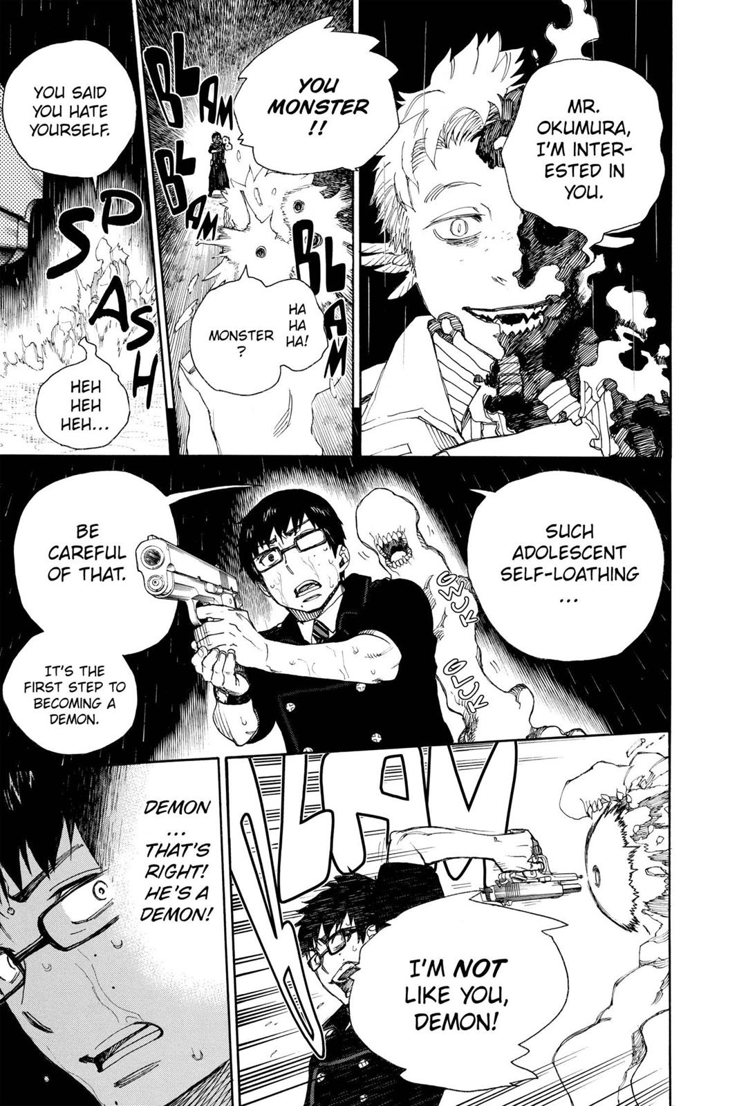 Blue Exorcist Chapter 32 - Page 33
