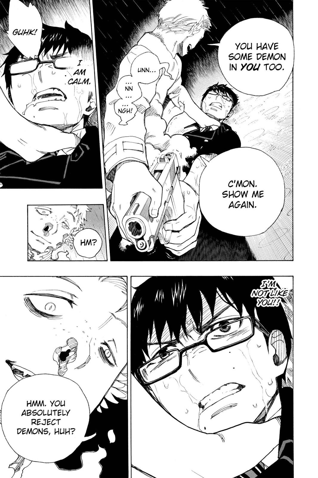 Blue Exorcist Chapter 32 - Page 35
