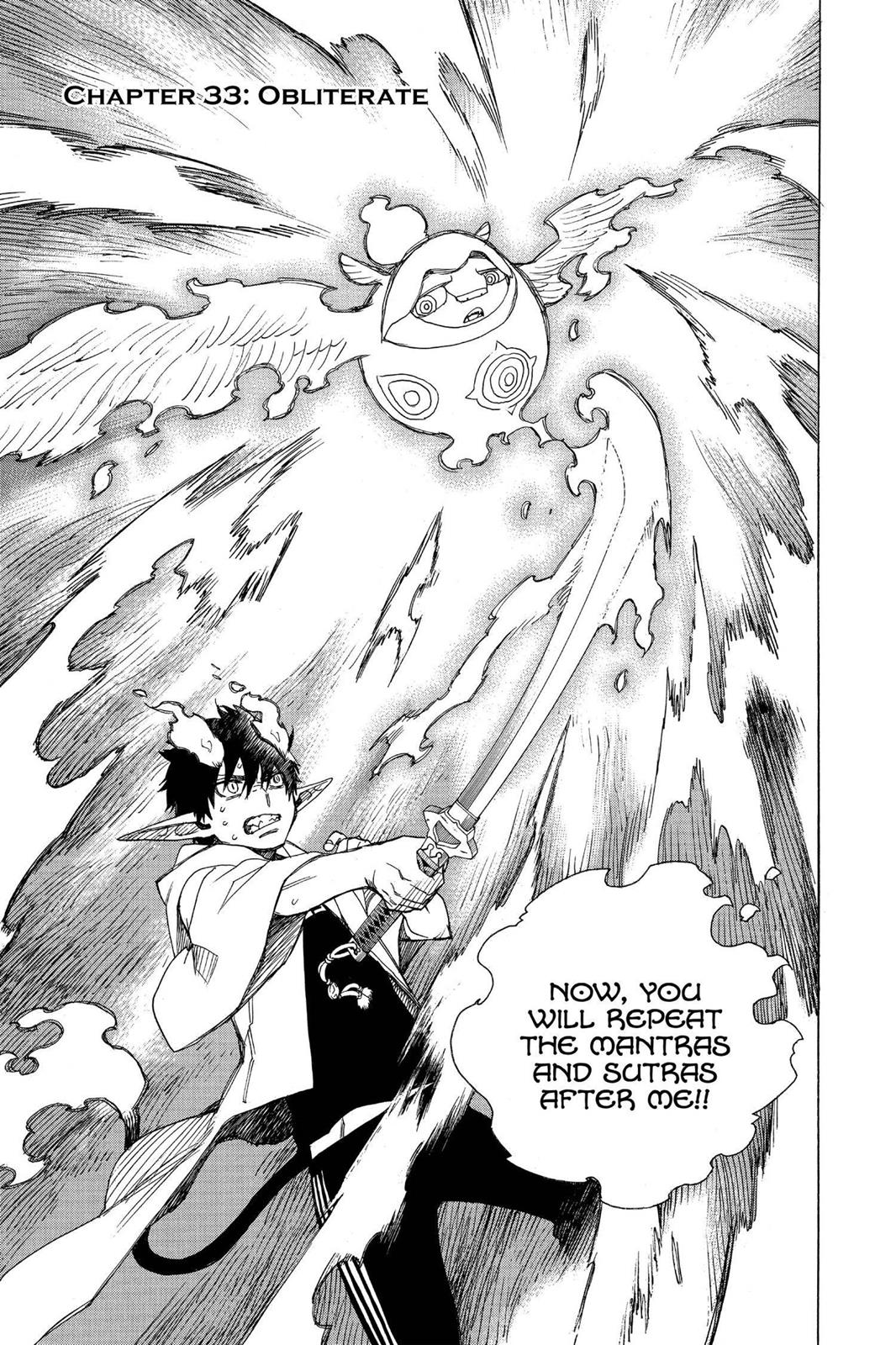 Blue Exorcist Chapter 33 - Page 8