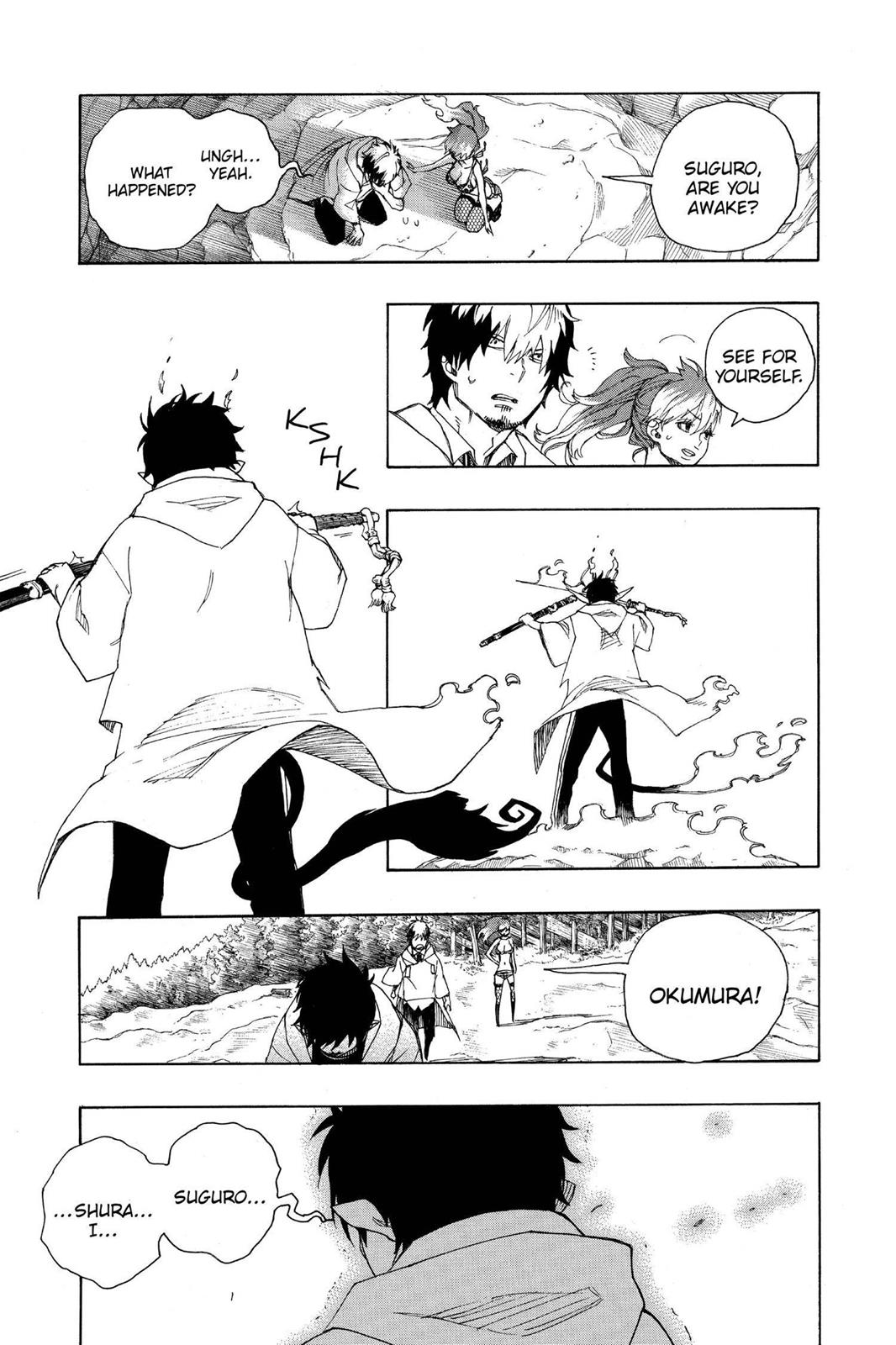 Blue Exorcist Chapter 33 - Page 32