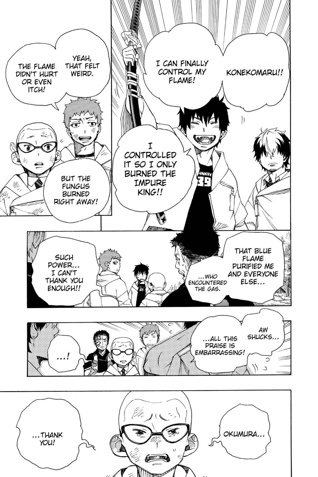 Blue Exorcist Chapter 33 - Page 34