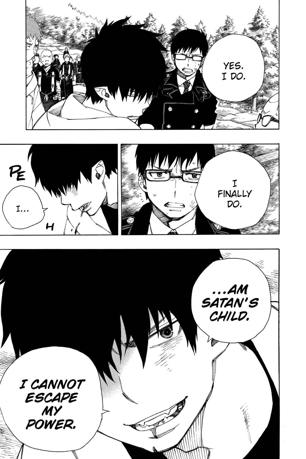 Blue Exorcist Chapter 33 - Page 38