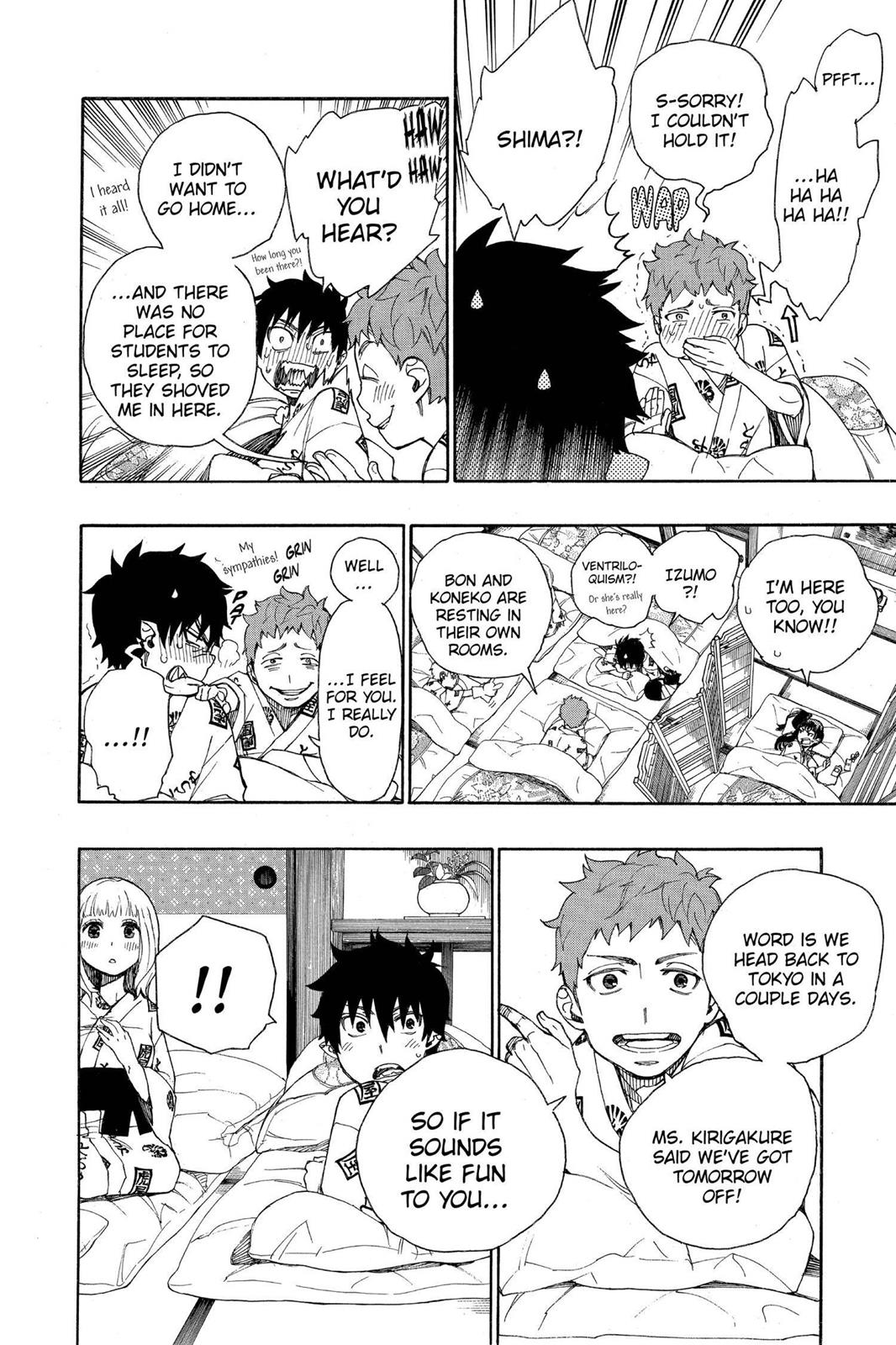 Blue Exorcist Chapter 34 - Page 12