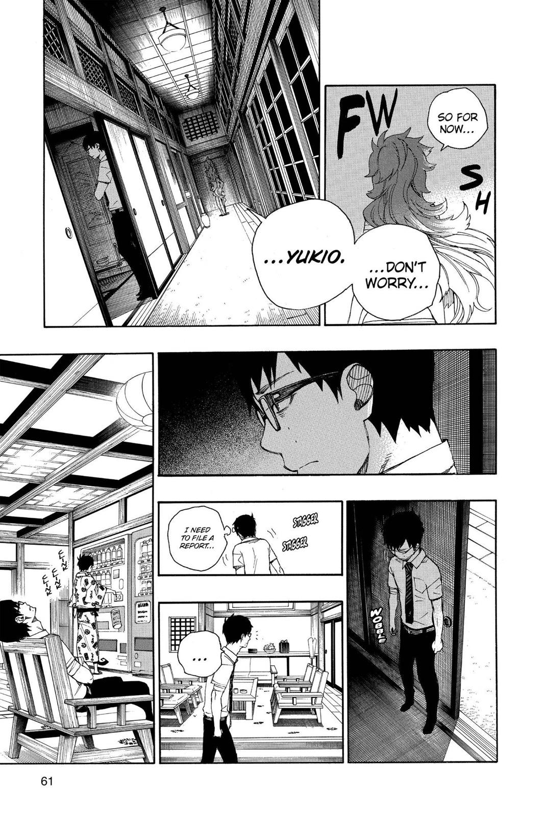 Blue Exorcist Chapter 34 - Page 19