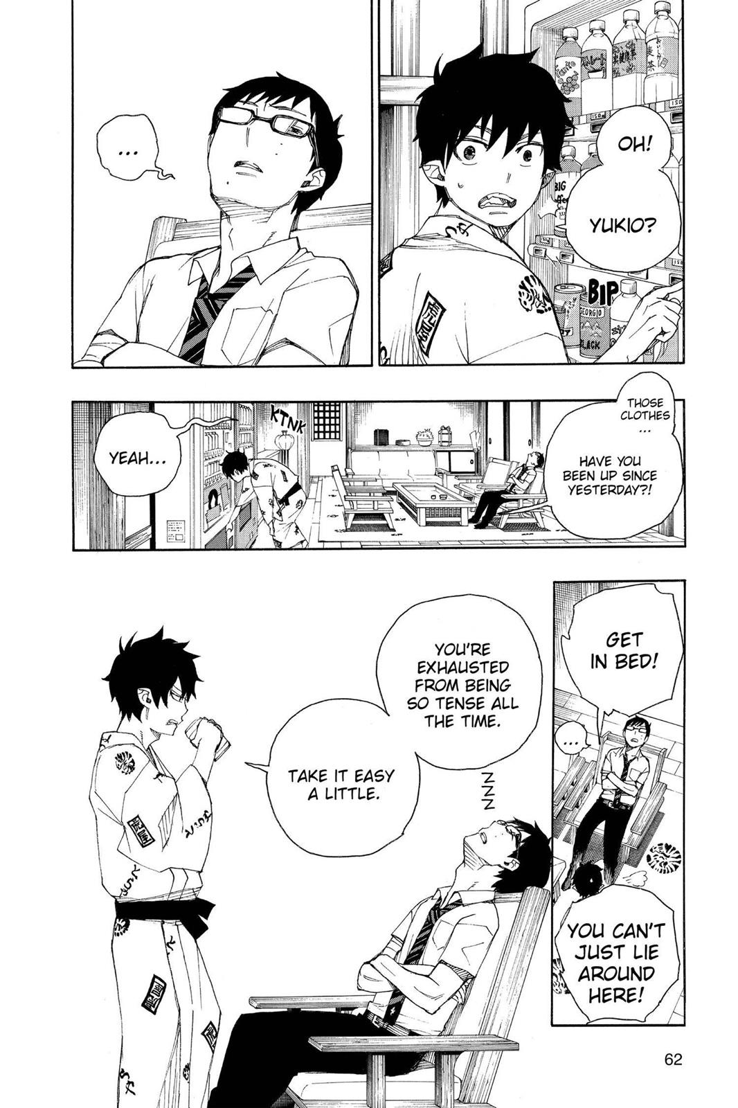 Blue Exorcist Chapter 34 - Page 20
