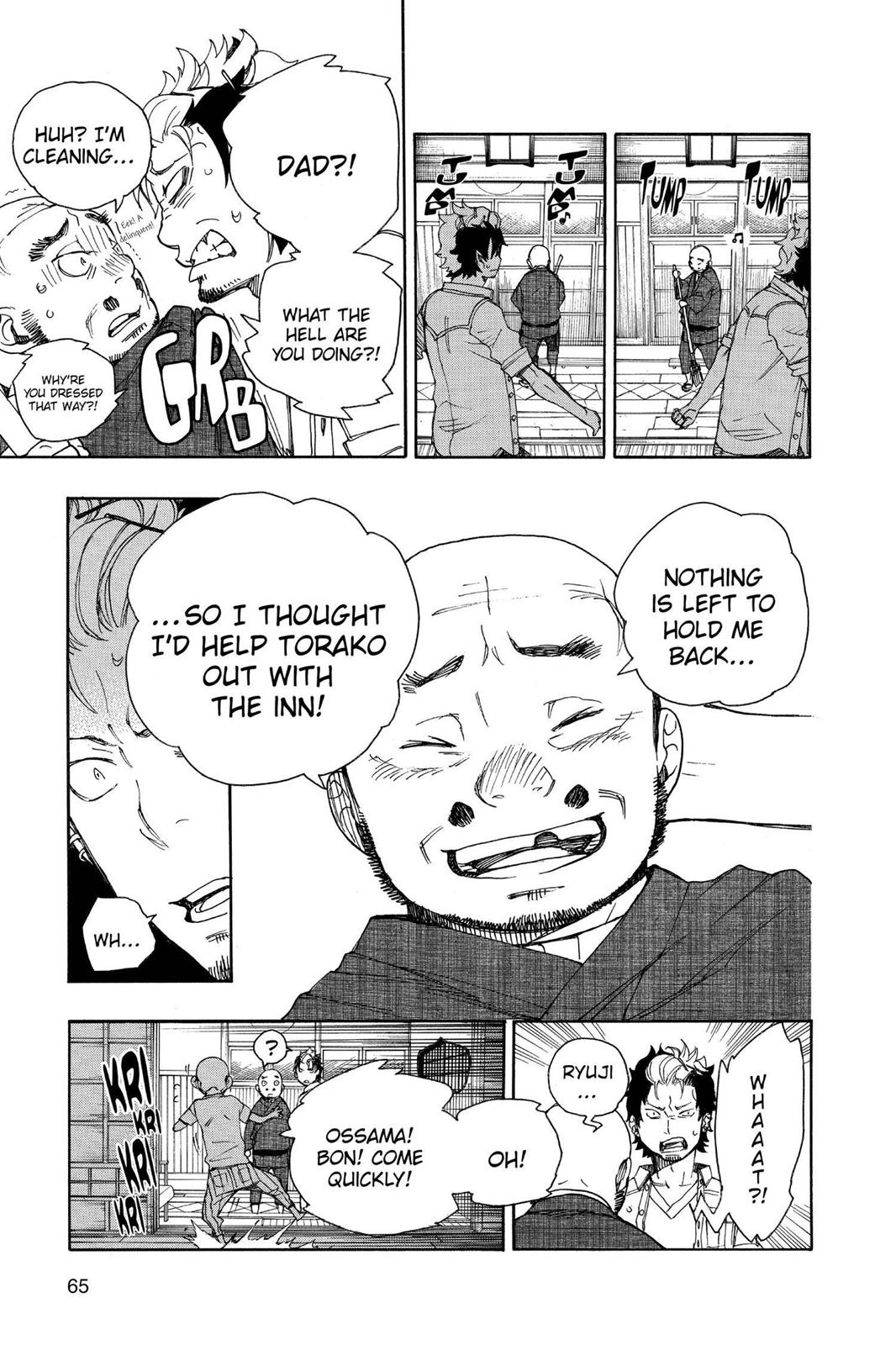 Blue Exorcist Chapter 34 - Page 23