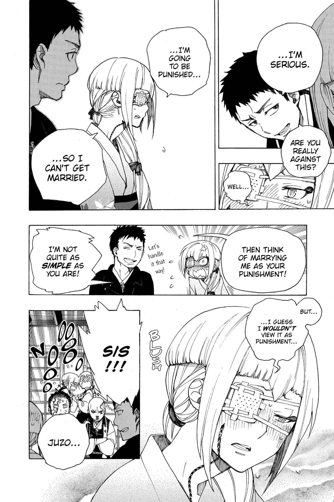Blue Exorcist Chapter 34 - Page 26