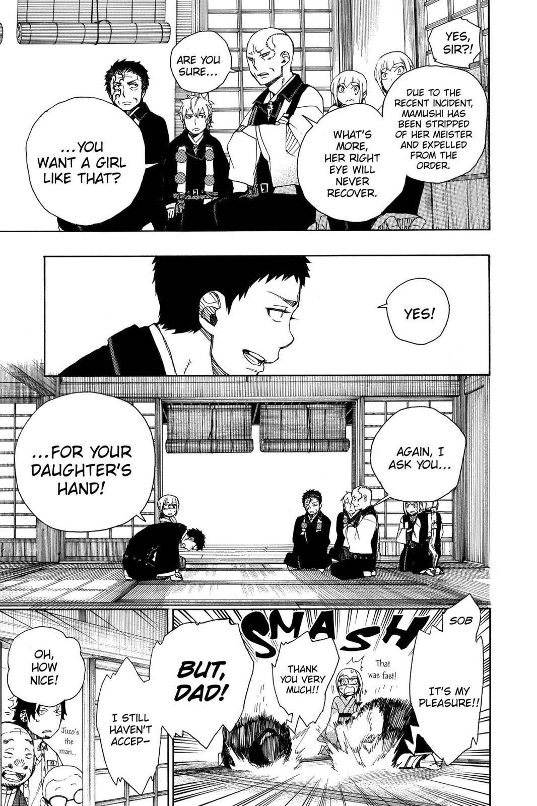 Blue Exorcist Chapter 34 - Page 27