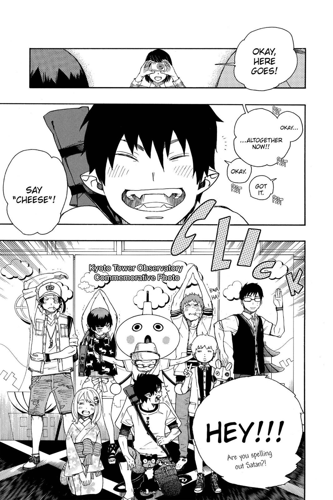 Blue Exorcist Chapter 34 - Page 35