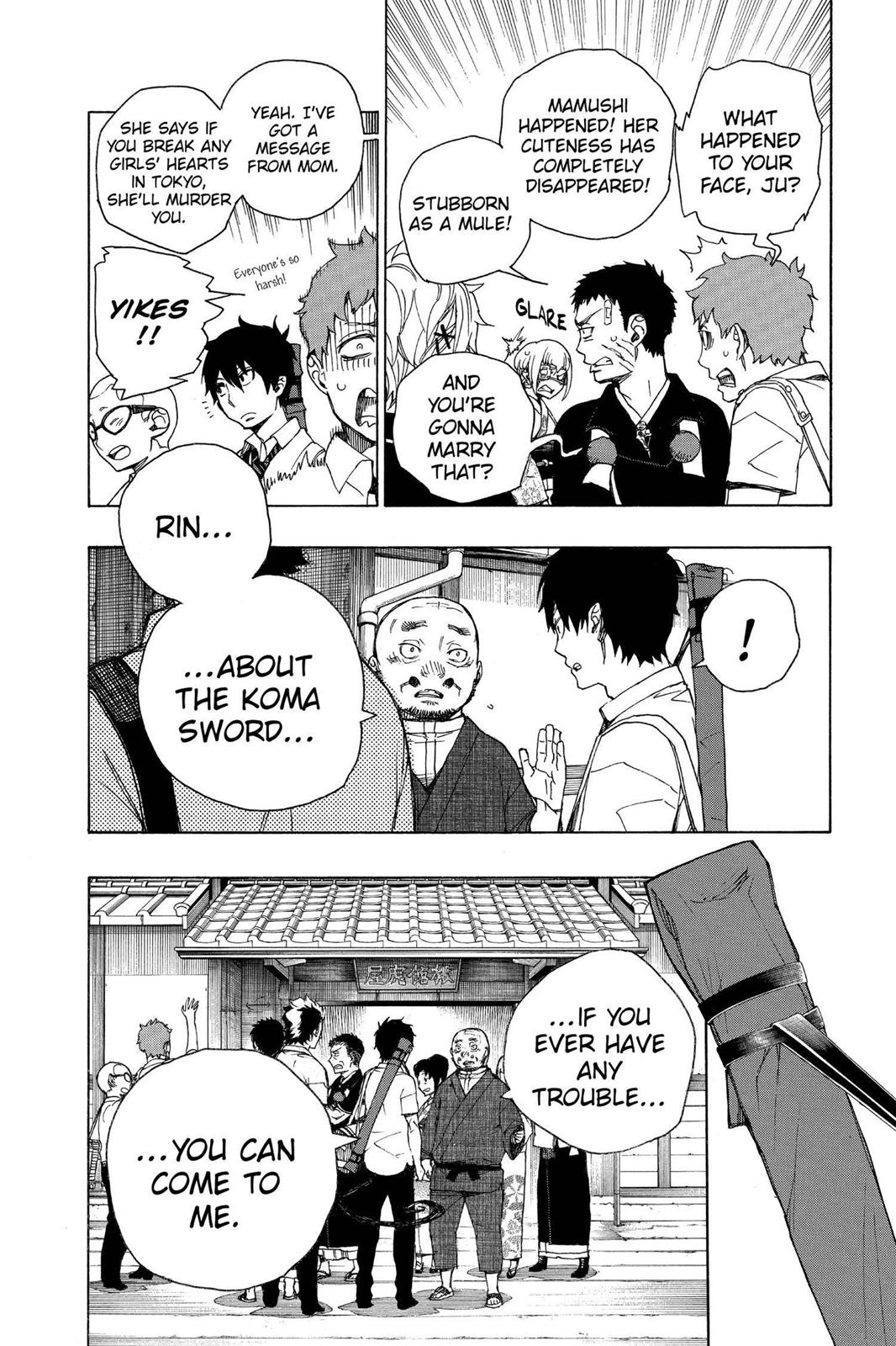 Blue Exorcist Chapter 35 - Page 4