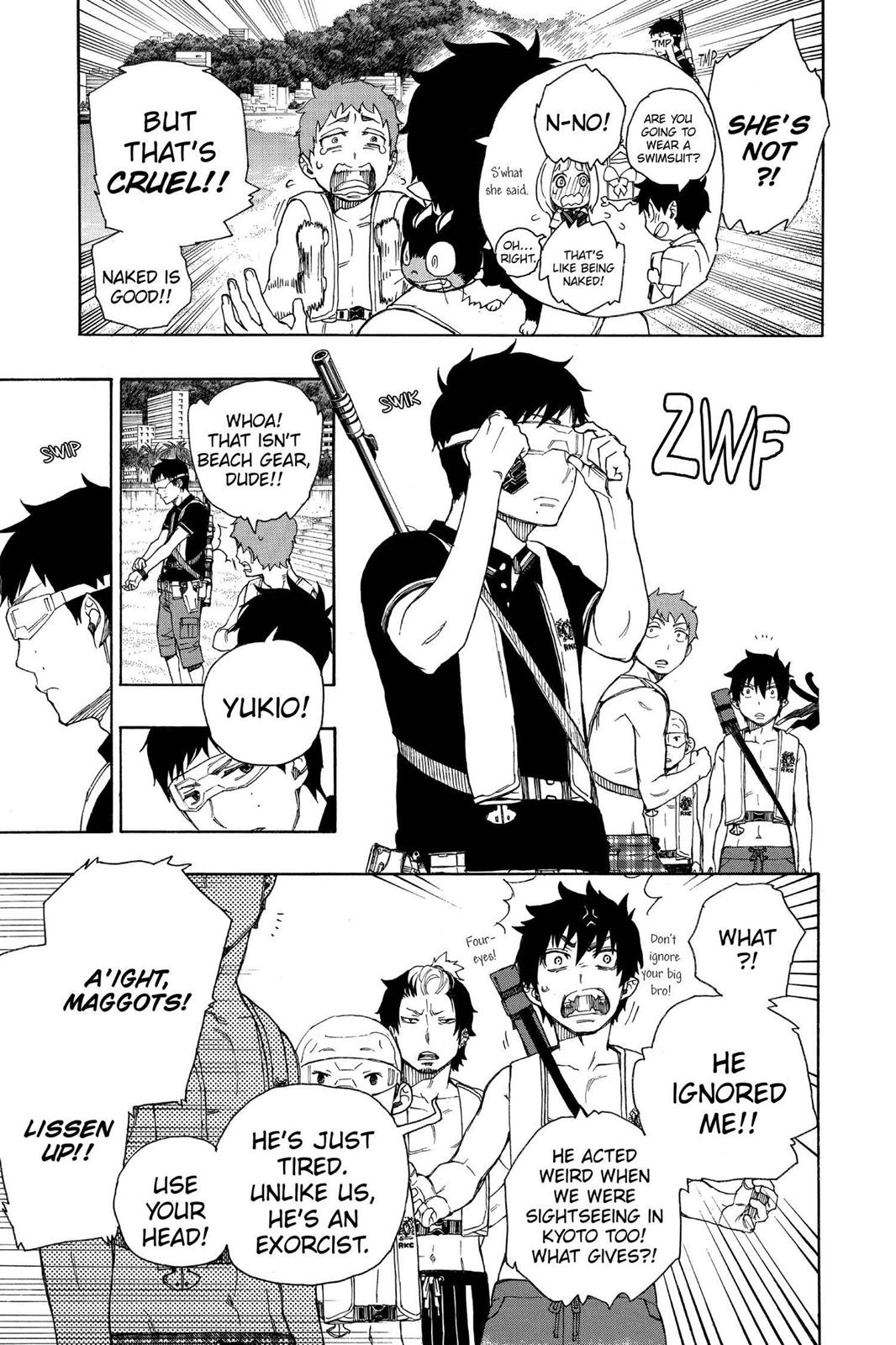 Blue Exorcist Chapter 35 - Page 11