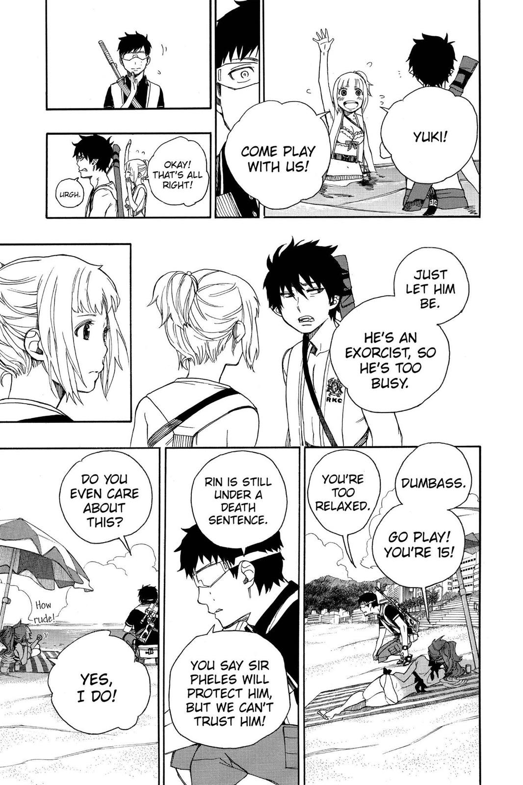 Blue Exorcist Chapter 35 - Page 19