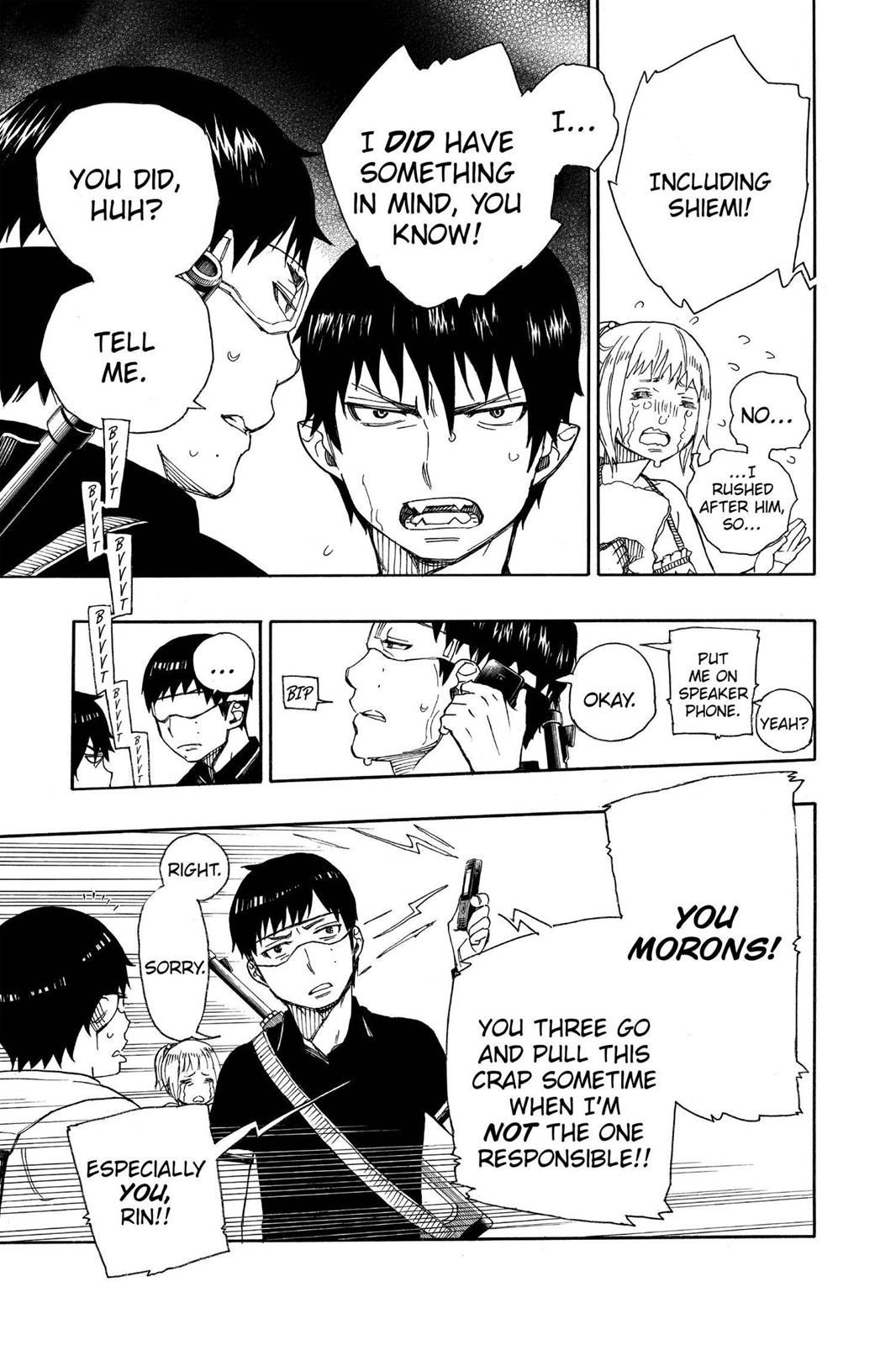 Blue Exorcist Chapter 36 - Page 7