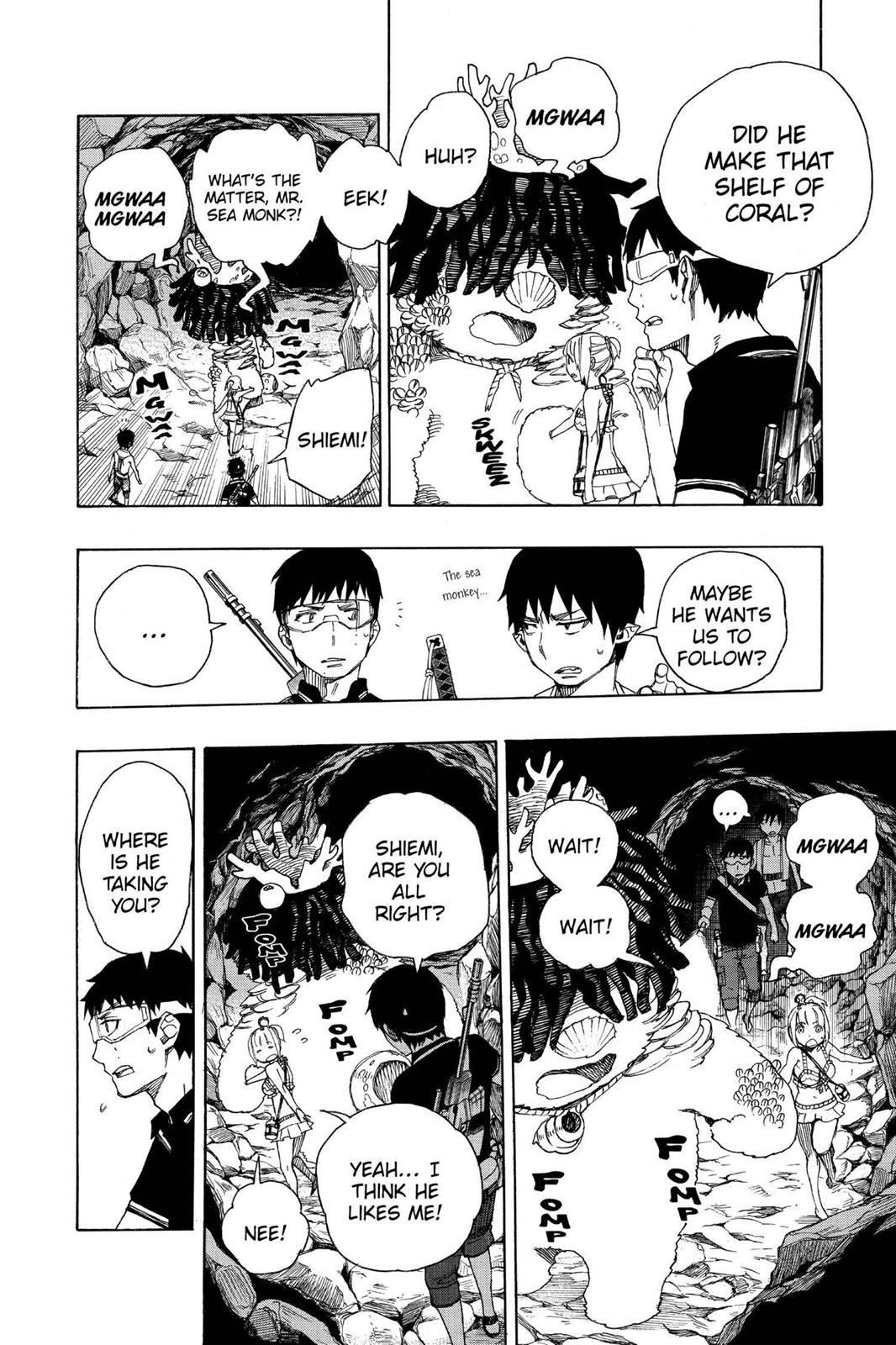 Blue Exorcist Chapter 36 - Page 12