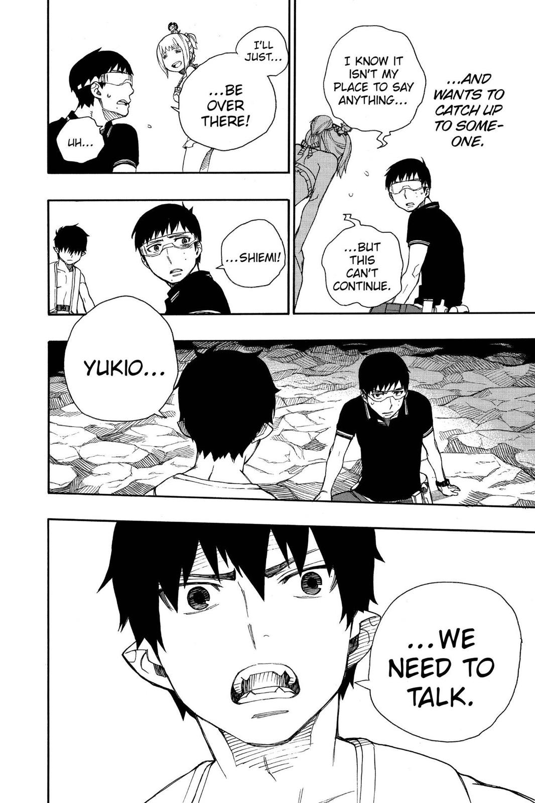 Blue Exorcist Chapter 36 - Page 28