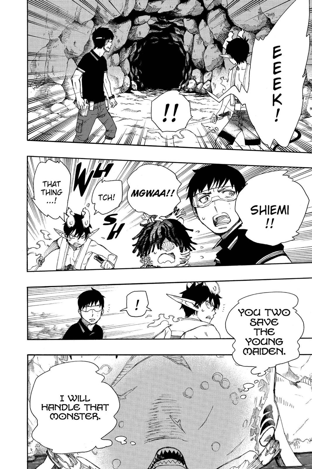 Blue Exorcist Chapter 36 - Page 34