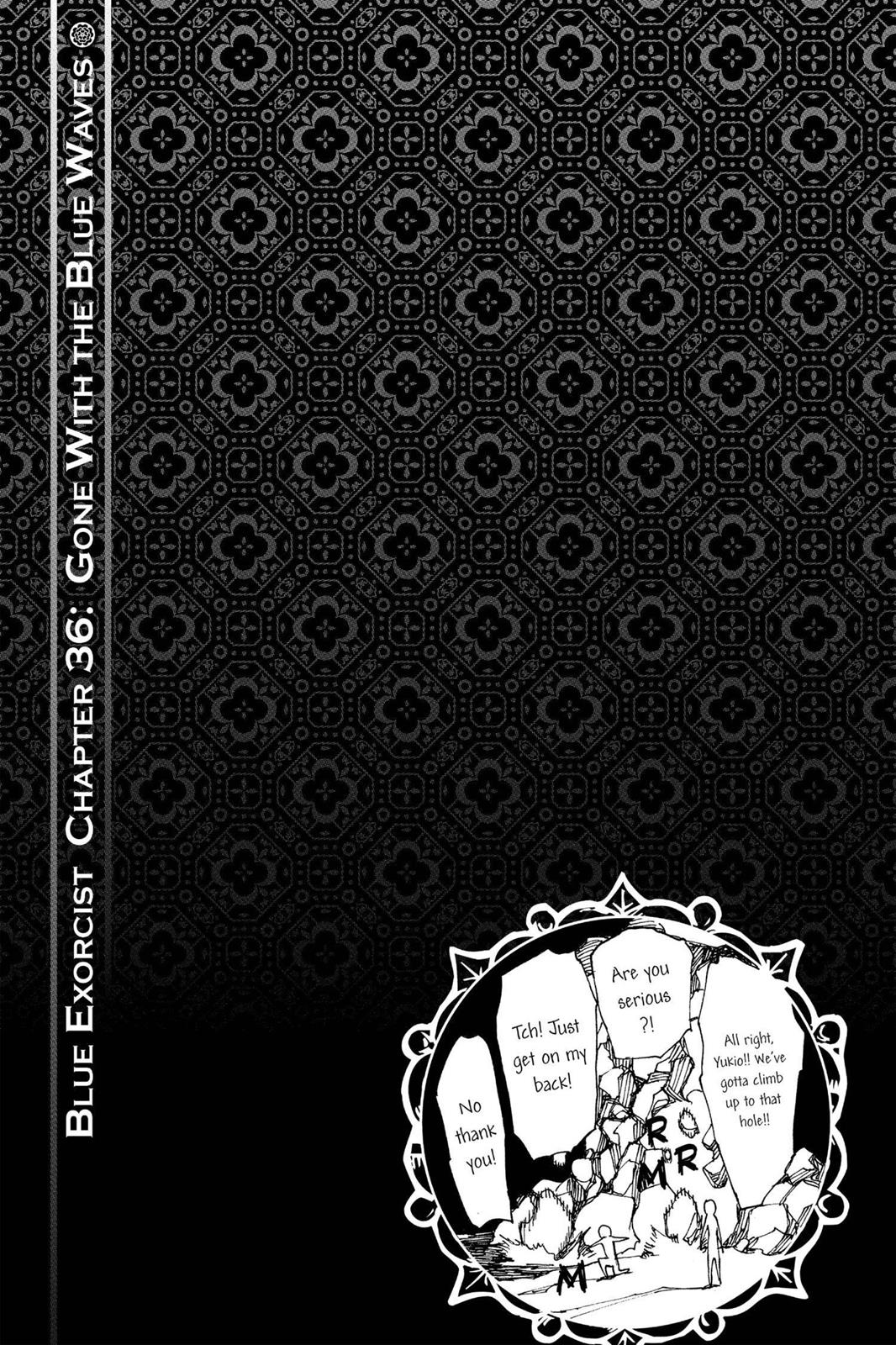 Blue Exorcist Chapter 36 - Page 36