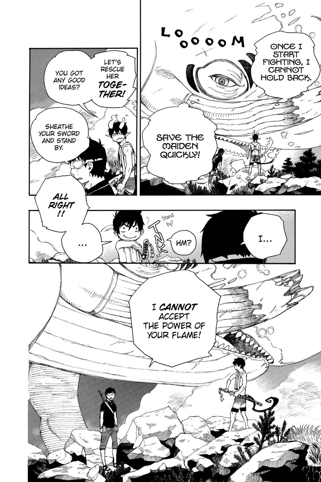 Blue Exorcist Chapter 37 - Page 4