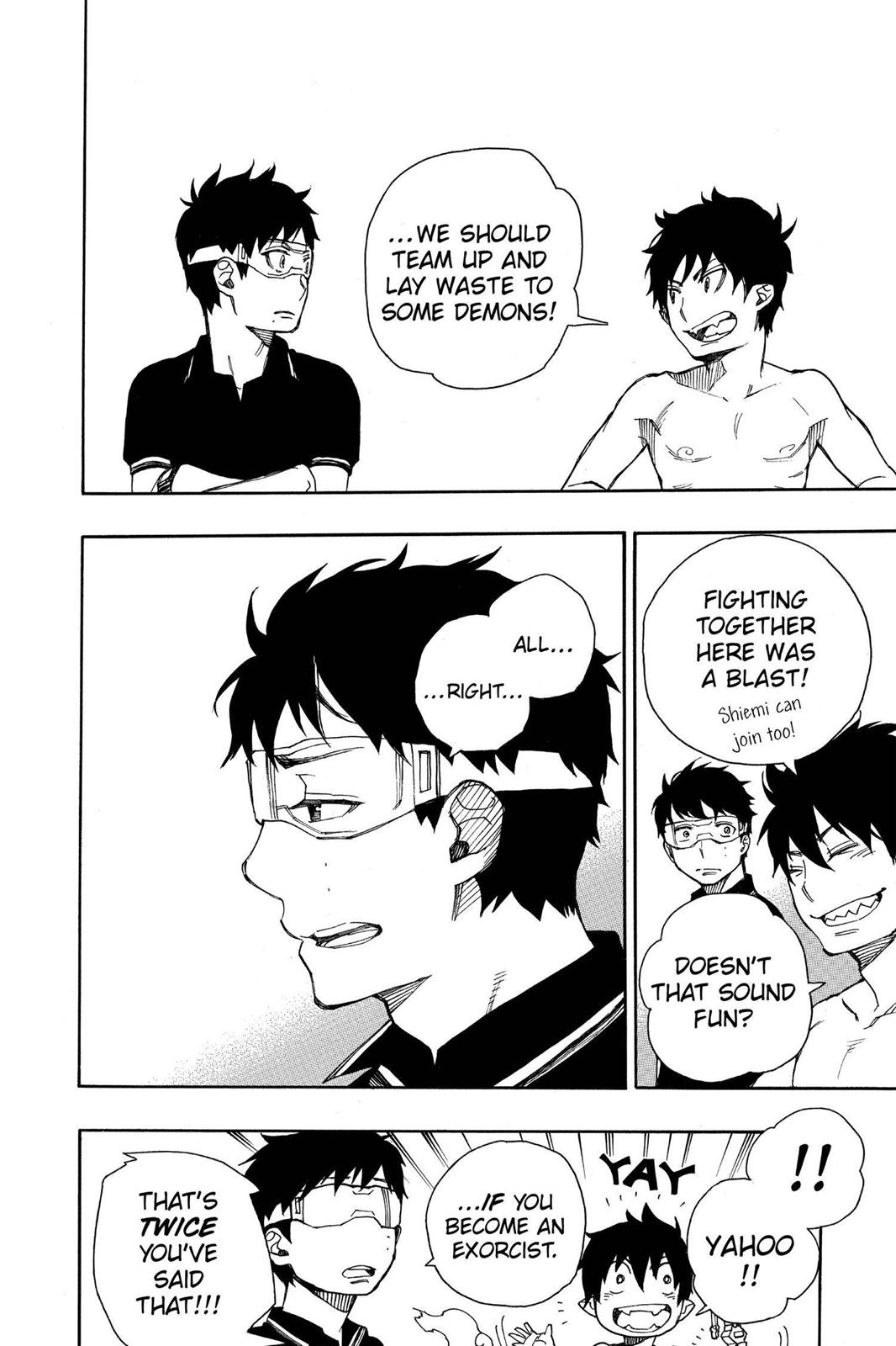 Blue Exorcist Chapter 37 - Page 31
