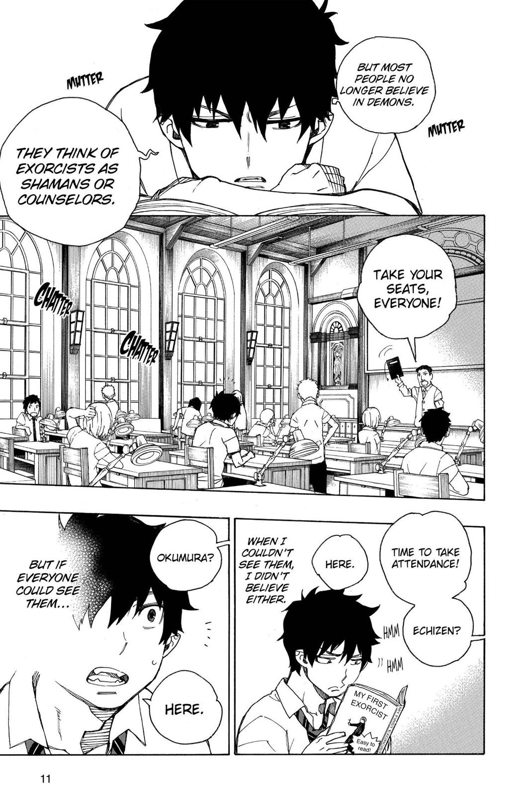 Blue Exorcist Chapter 38 - Page 12
