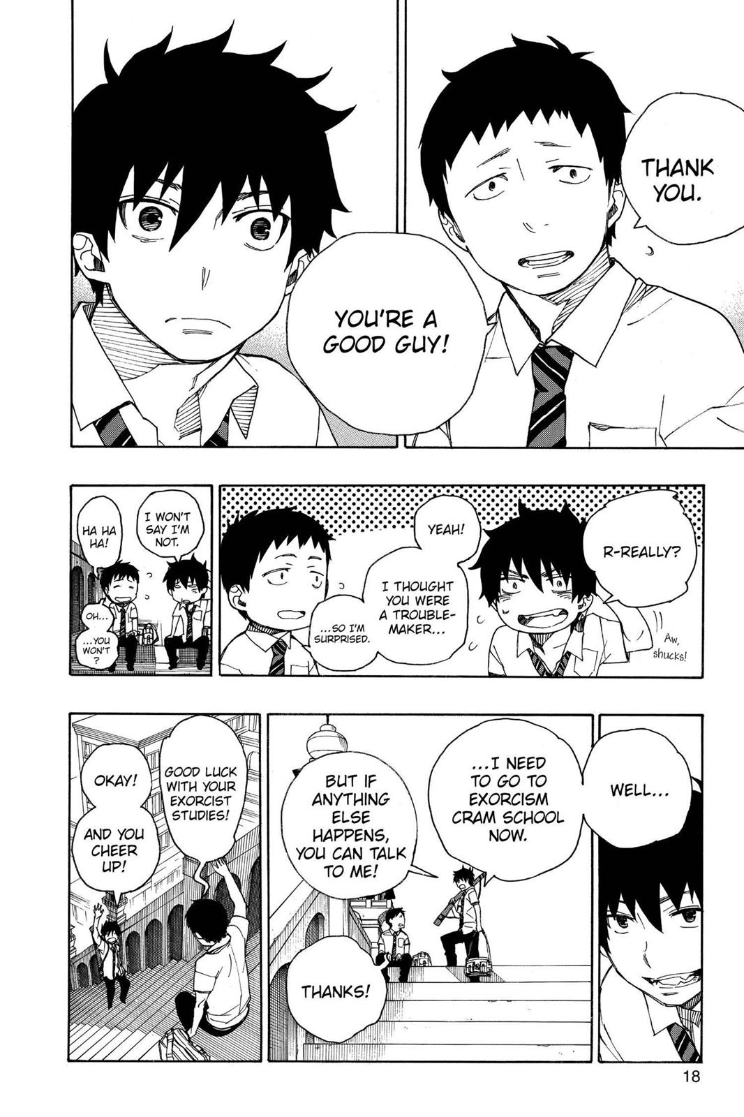 Blue Exorcist Chapter 38 - Page 19