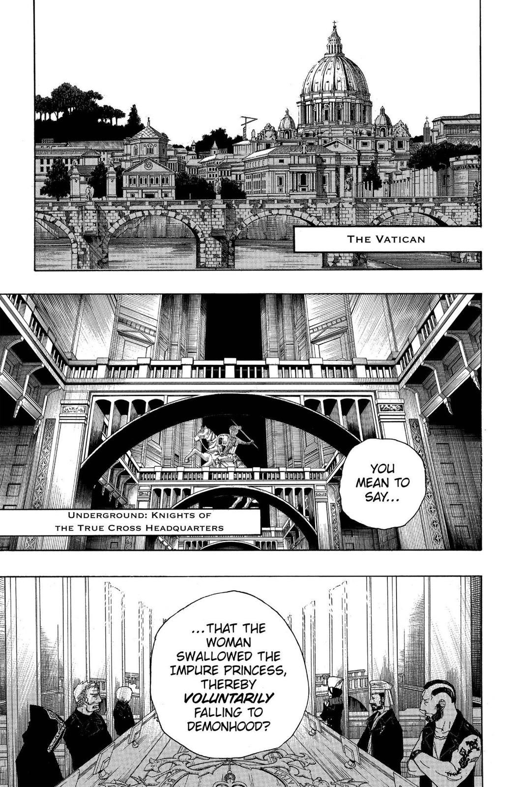 Blue Exorcist Chapter 38 - Page 34