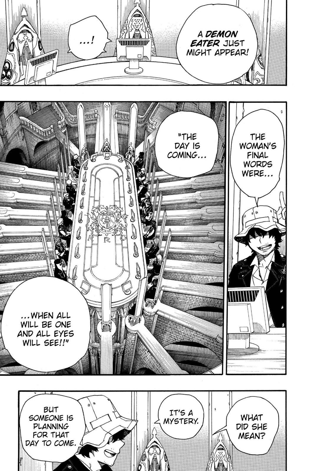 Blue Exorcist Chapter 38 - Page 36