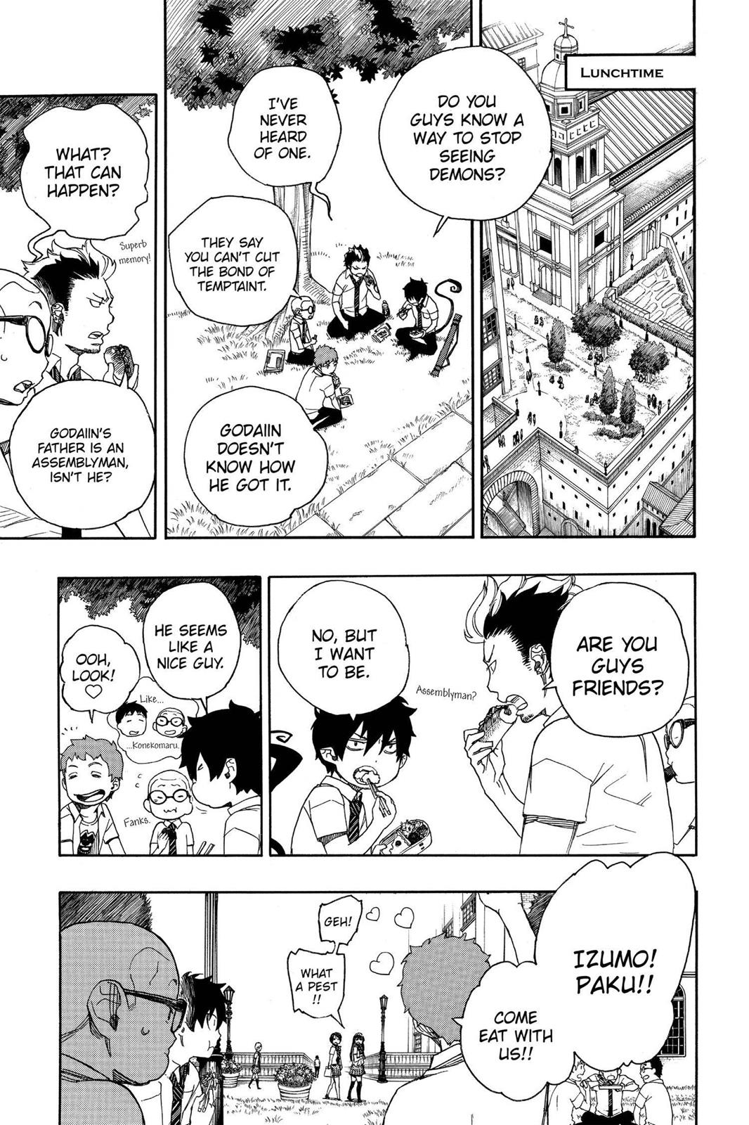 Blue Exorcist Chapter 39 - Page 9