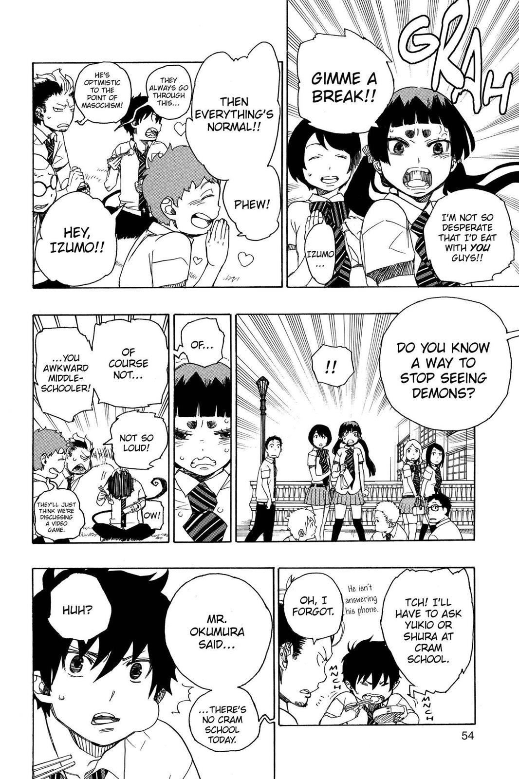 Blue Exorcist Chapter 39 - Page 10