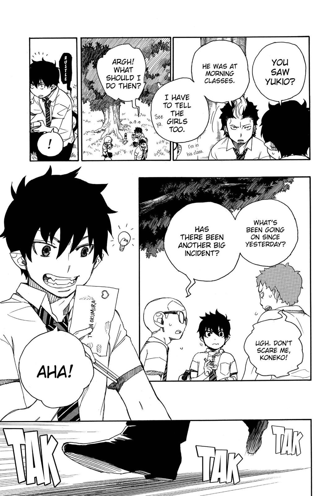 Blue Exorcist Chapter 39 - Page 11