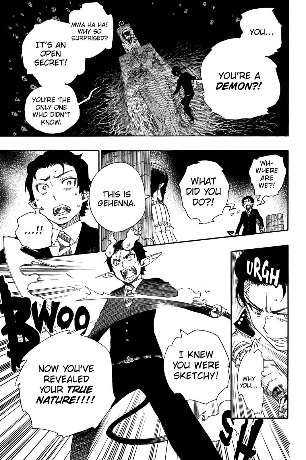 Blue Exorcist Chapter 39 - Page 19