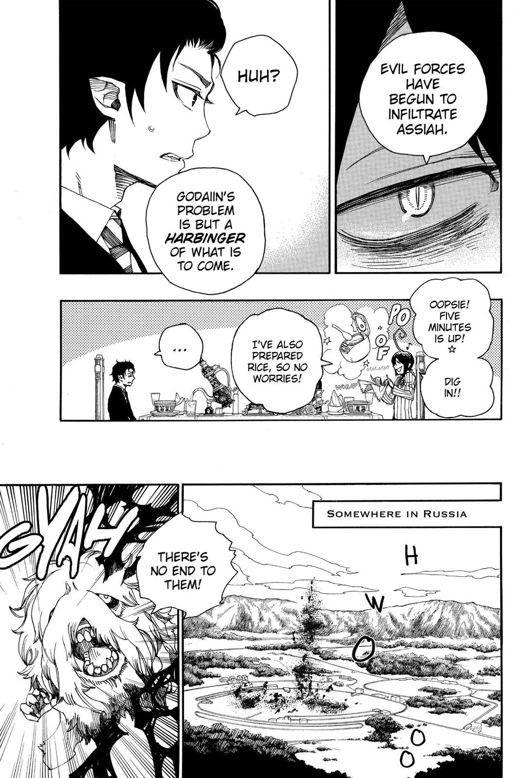 Blue Exorcist Chapter 39 - Page 33