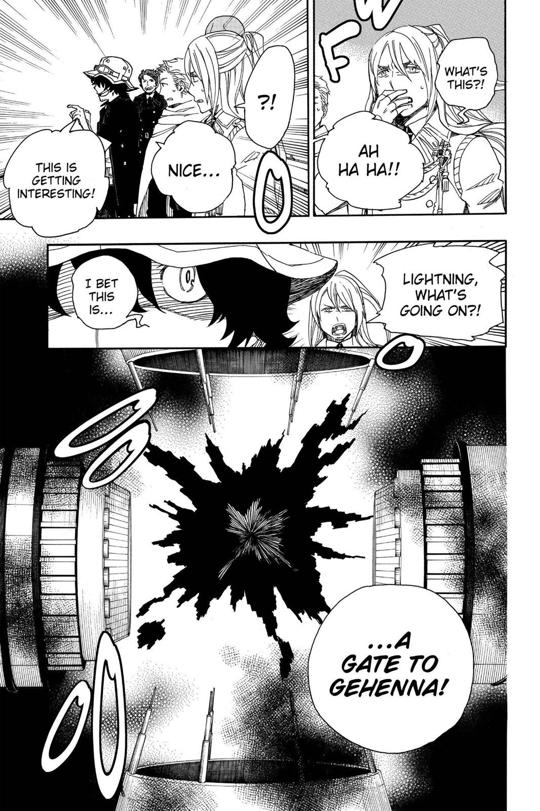 Blue Exorcist Chapter 39 - Page 35